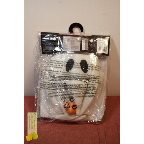 Halloween Toddler Disney The Nightmare Before Christmas Zero Costume 2T* - Picture 4 of 7